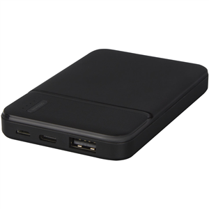 Power bank da 5000 mAh in ABS riciclato Avenue LOOP 124202 - Nero 