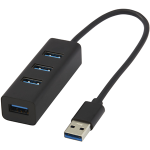 Hub USB 3.0 Tekio - ADAPT 124209 - Nero 