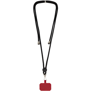 Lanyard per telefono KUBI 124263 - Rosso 