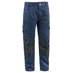 Pantalone da lavoro Sottozero TRAVAUX 15300 - Blu Navy - Nero