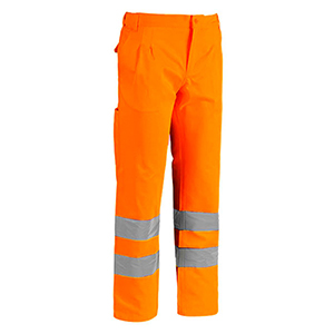 Pantalone alta visibilità Sottozero Job 1560X - Arancio