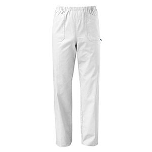 Pantalone da lavoro SIGGI Beauty MILANO Bianco 17PA0047-00-0014-B - Bianco