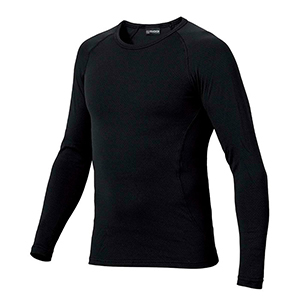 T-shirt invernale SIGGI UNDERWEAR 19MA0250-00-9013 - Nero