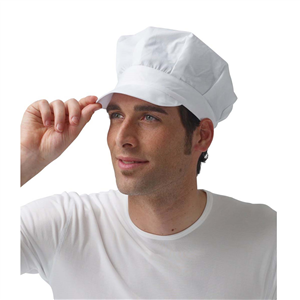 Cappello da cuoco SIGGI Ho.Re.Ca. BILL 28BE0006-00-0001 - Bianco