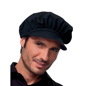 Cappello da cuoco SIGGI Ho.Re.Ca. HOLLY 28BE0156-00-0111 - Nero