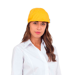 Cappello da cuoco SIGGI Ho.Re.Ca. KYLE 28BE0205-00-0819 - Giallo