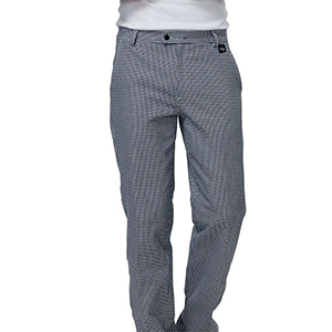 Pantalone da uomo SIGGI Ho.Re.Ca. DENZEL 28PA0881-00-0648 - Bianco - Nero