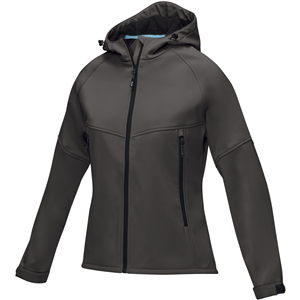 Giacca da donna in softshell riciclato Elevate NXT - COLTAN 37505 - Grigio Tempesta