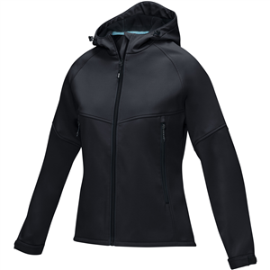 Giacca da donna in softshell riciclato Elevate NXT - COLTAN 37505 - Nero