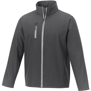 Giacca softshell da uomo Elevate Essentials - ORION 38323 - Grigio Tempesta