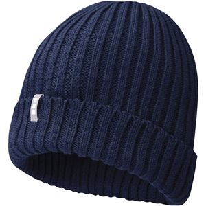 Berretto personalizzato in cotone organico Elevate Life IVES 38652 - Blu Navy 