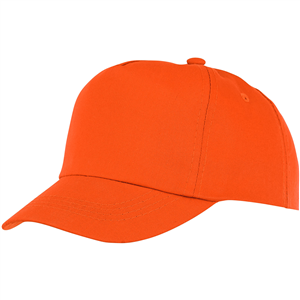 Cappellino per bambini personalizzato in cotone 5 pannelli Elevate Essentials FENIKS 38667 - Arancio 