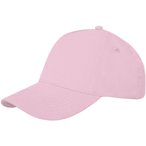 Cappello da baseball personalizzato in cotone 5 pannelli Elevate Life DOYLE 38677 - Rosa Chiaro 