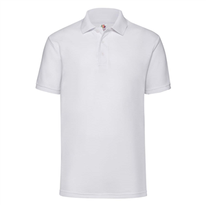 Polo personalizzate in policotone 180gr Fruit of the Loom 65/35 POLO 634020 - Bianco