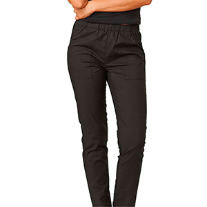 Pantalone da lavoro SIGGI Beauty HAPPY 63PA0995-00-0001 - Nero