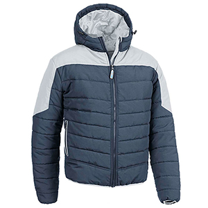 Giubbotto imbottito Sottozero KINGJOB 6490 - Blu Navy - Grigio