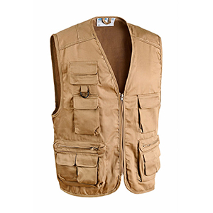 Gilet multitasche Sottozero STAR 7040 - Beige