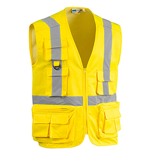 Gilet alta visibilità Sottozero Job STAR 7045X - Giallo