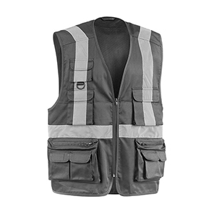 Gilet riflettente Sottozero STAR AIRLINE 7095 - Grigio