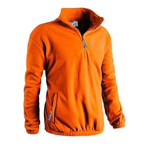 Pile mezza zip Sottozero SVEZIA 7250 - Arancio