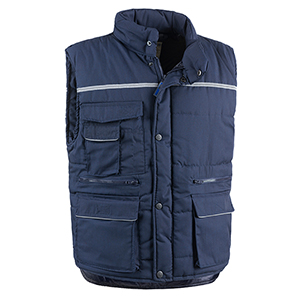 Gilet imbottito Sottozero ANTARES EDI 9025EDI - Blu Navy