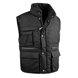 Gilet imbottito Sottozero ANTARES 9025 - Nero