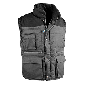 Gilet imbottito Sottozero ANTARES 9025 - Grigio - Nero