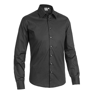 Camicia da uomo Sottozero MEETING E0130 - Nero