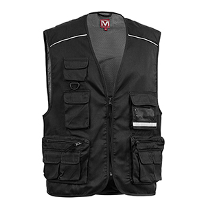 Gilet multitasche Myday POWER E0305 - Nero