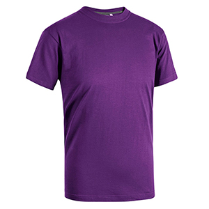 T shirt personalizzabile uomo in cotone Sottozero SKY E0400 - Viola