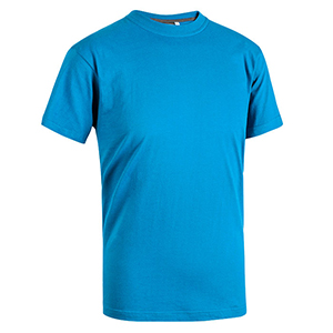 T shirt personalizzabile uomo in cotone 150gr Myday SKY E0400 - Azzurro