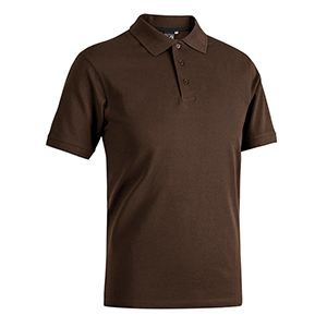 Polo da uomo personalizzabile Sottozero FOX E0404 - Marrone