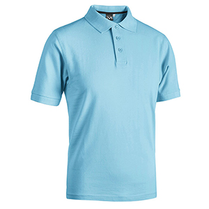 Polo da uomo in cotone 200gr Myday FOX E0404 - Azzurro