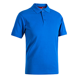 Polo da uomo in cotone 200gr Myday FOX E0404 - Blu Royal