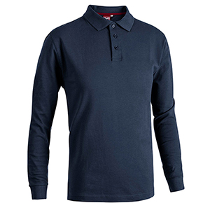 Polo da uomo in cotone Sottozero BECKER E0406 - Blu Navy