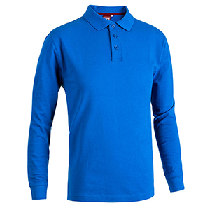 Polo da uomo in cotone Sottozero BECKER E0406 - Blu Royal