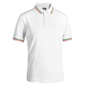 Polo sport in cotone Sottozero CORTEZ SPORT E0416 - Bianco