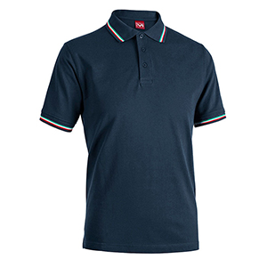 Polo sport in cotone 210gr Myday CORTEZ SPORT E0416 - Blu Navy