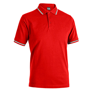 Polo sport in cotone 210gr Myday CORTEZ SPORT E0416 - Rosso