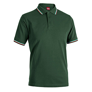 Polo sport in cotone 210gr Myday CORTEZ SPORT E0416 - Verde Scuro