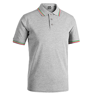 Polo sport in cotone 210gr Myday CORTEZ SPORT E0416 - Grigio Melange