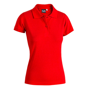 Polo donna in cotone 175gr Myday ANGY E0417 - Rosso