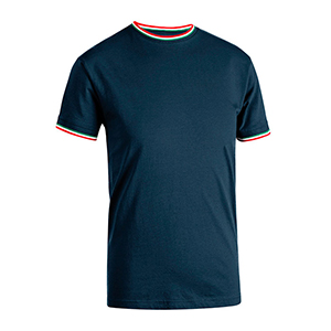 Maglietta pubblicitaria uomo in cotone 150gr Myday SKY SPORT E0419 - Blu Navy