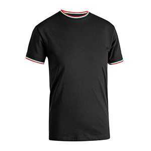 Maglietta pubblicitaria uomo Sottozero SKY SPORT E0419 - Nero