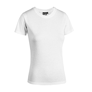 T-shirt personalizzabile da donna bianca Sottozero WOMAN E0423 - Bianco