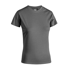 T-shirt personalizzabile da donna bianca Sottozero WOMAN E0423 - Grigio Smoke