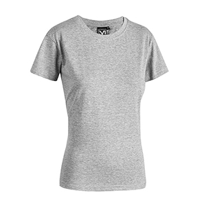 T-shirt personalizzabile da donna bianca Sottozero WOMAN E0423 - Grigio Melange