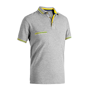 Polo personalizzata cotone 180gr Myday CHELSEA E0436 - Grigio Melange