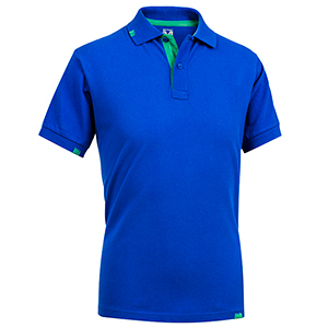 Polo da lavoro Sottozero RIO E0444 - Blu Royal - Verde