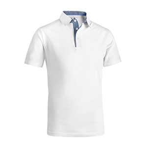 Polo da uomo in cotone Sottozero CARNABY E0453 - Bianco